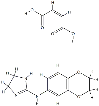 2-(6-(1,4-benzodioxanyl)amino)imidazoline maleate
