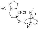 1-Pyrrolidinepropanoic acid, 8-methyl-8-azabicyclo(3.2.1)oct-3-yl este r, dihydrochloride, endo-