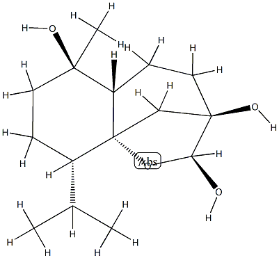 (2S,5aα)-Decahydro-6-methyl-9β-isopropyl-3α,9aα-methano-1-benzoxepine-2α,3,6α-triol