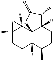 3H-Oxireno[7,8]naphtho[8a,1-b]furan-3-one, decahydro-4,7,9a-trimethyl-, (1aR,1bR,4R,4aS,7R,7aS,9aR)- (9CI)