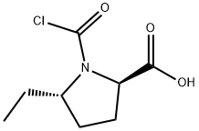 D-Proline, 1-(chlorocarbonyl)-5-ethyl-, trans- (9CI)