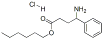 hexyl 4-amino-4-phenyl-butanoate hydrochloride