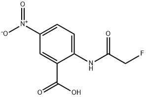 2-fluoroactylamino-5-nitrobenzoicacid