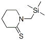 2-Piperidinethione,  1-[(trimethylsilyl)methyl]-