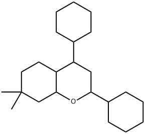 2,4-dicyclohexyl-7,7-dimethyl-2,3,4,4a,5,6,8,8a-octahydrochromene