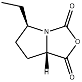1H,3H-Pyrrolo[1,2-c]oxazole-1,3-dione,5-ethyltetrahydro-,(5R-cis)-(9CI)