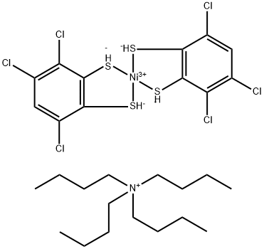 四丁铵双(3,4,6-三氯-1,2-苯二硫醇基)镍酸盐
