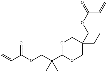 2-丙烯酸-[2-[1,1-二甲基-2-[(2-丙烯酰氧基]乙基]-5-乙基-1,3-二氧杂环己烷-5基]甲酯