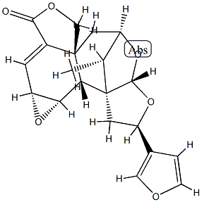 (2R,6aS,12S)-2α-(3-Furanyl)-1,2,5,6,11aα,11bα-hexahydro-12-methyl-3aαH-5β,11cβ-methanodifuro[3,2-a:3',4'-f]oxireno[i][3]benzooxepin-9(10aαH)-one