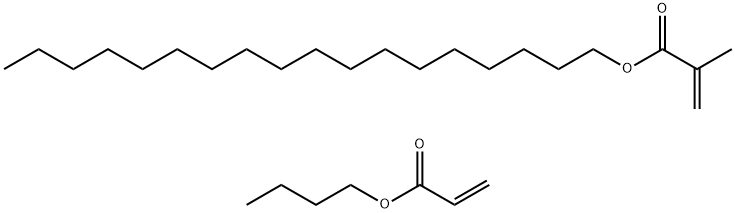 2-Propenoic acid, 2-methyl-, octadecyl ester, polymer with butyl 2-propenoate
