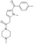 1-Methyl-4-((1-methyl-5-(4-methylbenzoyl)-1H-pyrrol-2-yl)acetyl)pipera zine