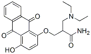 1-(omega-diethylaminopropylamide)-2-methoxy-4-hydroxy-9,10-anthracenedione