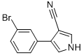 4-(3-BROMOPHENYL)-1H-PYRROLE-3-CARBONITRILE