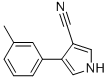 4-(3-METHYLPHENYL)-1H-PYRROLE-3-CARBONITRILE