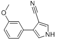 4-(3-METHOXYPHENYL)-1H-PYRROLE-3-CARBONITRILE