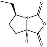 1H,3H-Pyrrolo[1,2-c]oxazole-1,3-dione,5-ethyltetrahydro-,(5R-trans)-(9CI)