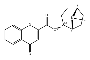 [1R,5S,(+)]-Tropane-2α-yl=4-oxo-4H-1-benzopyran-2-carboxylate