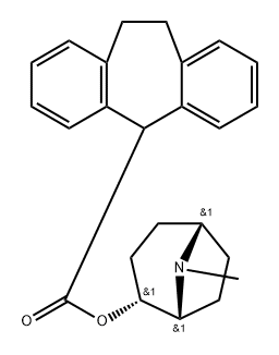 [1R,5S,(+)]-Tropane-2α-yl=10,11-dihydro-5H-dibenzo[a,d]cycloheptene-5-carboxylate