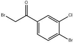 2-溴-1-(4-溴-3-氯苯基)乙酮