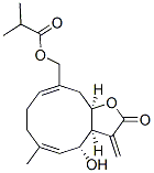 2-Methylpropanoic acid [(3aS,4R,5E,9E,11aR)-2,3,3a,4,7,8,11,11a-octahydro-4-hydroxy-6-methyl-3-methylene-2-oxocyclodeca[b]furan-10-yl]methyl ester