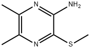 Pyrazinamine, 5,6-dimethyl-3-(methylthio)- (9CI)