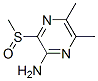 Pyrazinamine, 5,6-dimethyl-3-(methylsulfinyl)- (9CI)