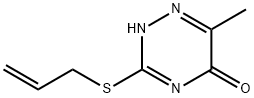 3-ALLYLSULFANYL-6-METHYL-4H-[1,2,4]TRIAZIN-5-ONE