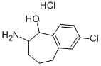 6-AMINO-2-CHLORO-6,7,8,9-TETRAHYDRO-5H-BENZOCYCLOHEPTEN-5-OL HYDROCHLORIDE