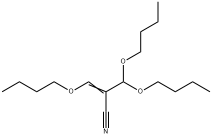 1,3,3-Tributoxy-1-propene-2-carbonitrile