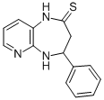 4-Phenyl-1,3,4,5-tetrahydro-2H-pyrido(2,3-b)(1,4)diazepine-2-thione