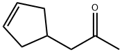 2-Propanone, 1-(3-cyclopenten-1-yl)- (9CI)