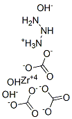 triazanium zirconium(+4) cation tricarbonate hydroxide