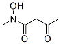 Butanamide, N-hydroxy-N-methyl-3-oxo- (9CI)