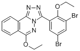 1,2,4-Triazolo(3,4-a)phthalazine, 3-(3,5-dibromo-2-ethoxyphenyl)-6-eth oxy-
