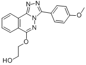 2-((3-(4-Methoxyphenyl)-1,2,4-triazolo(3,4-a)phthalazin-6-yl)oxy)ethan ol