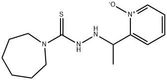 2-[2-[1-(1-Thiocarboxyhexahydro-1H-azepin-2-yl)hydrazino]ethyl]pyridine 1-oxide