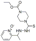 2-[1-[2-[(4-Ethoxycarbonylpiperazin-1-yl)(thioxo)methyl]hydrazino]ethyl]pyridine 1-oxide