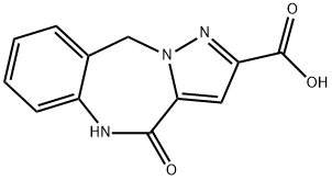 4-氧亚基-5,10-二氢-4H-苯并[E]吡唑并[1,5-A][1,4]二氮杂卓-2-羧酸