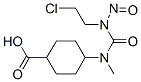 4-((((2-chloroethyl)nitrosoamino)carbonyl)methylamino)cyclohexanecarboxylic acid