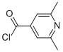 4-Pyridinecarbonyl chloride, 2,6-dimethyl- (9CI)