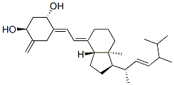 (1S,3S,4E)-4-[(2E)-2-[(1R,3aR,7aS)-1-[(E,2S)-5,6-dimethylhept-3-en-2-yl]-7a-methyl-2,3,3a,5,6,7-hexahydro-1H-inden-4-ylidene]ethylidene]-6-methylidene-cyclohexane-1,3-diol