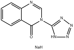 钠 5-(4-氧亚基喹唑啉-3(4H)-基)四唑-1-负离子