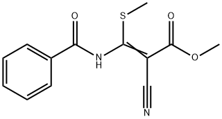 METHYL 3-(BENZOYLAMINO)-2-CYANO-3-(METHYLTHIO)ACRYLATE
