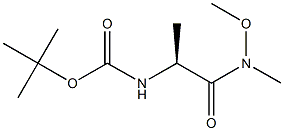 N-(叔丁氧基羰基)-L-丙氨酸-N′-甲氧基-N′-甲酰胺
