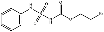 Carbamic acid, ((phenylamino)sulfonyl)-, 2-bromoethyl ester