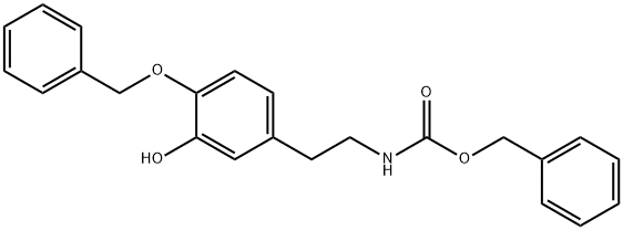 N -苄氧羰基- 4 - O -苄基多巴胺
