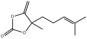 4-甲基-5-亚甲基-4-(4-甲基-3-戊烯-1-基)-1,3-二氧戊环-2-酮