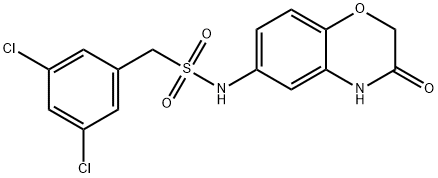 1-(3,5-二氯苯基)-N-(3-氧代-3,4-二氢-2H-苯并[B][1,4]噁嗪-6-基)甲磺酰胺