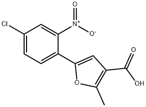 5-(4-Chloro-2-nitro-phenyl)-2-methyl-furan-3-carboxylic acid