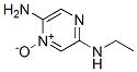 2,5-Pyrazinediamine,  N-ethyl-,  4-oxide  (9CI)